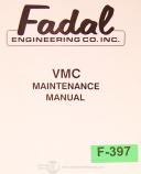 Fadal-Fadal VMC, Machining Center, Engineering Training Manual Year (1991)-VMC-03